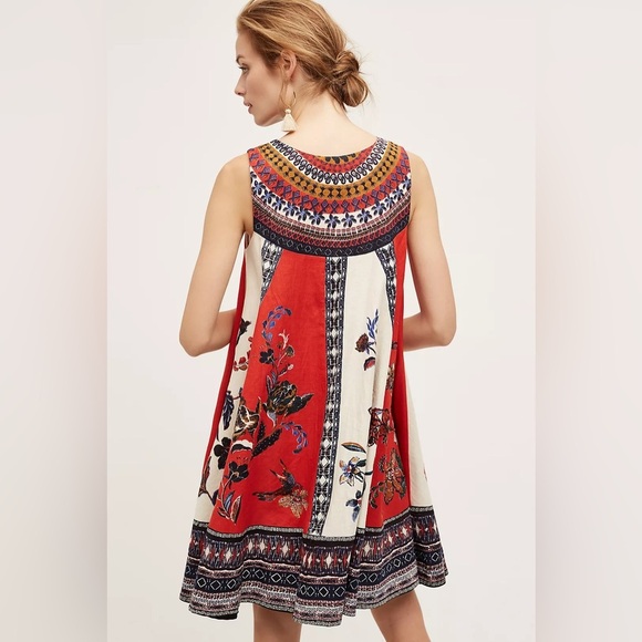 LIKE NEW- ANTHRO- MAEVE- Cirque Swing Dress - Picture 10 of 10